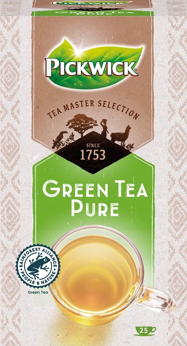 Pickwick Tea Master Selection Groene Thee Pak Van 25 Stuks Bij VindiQ