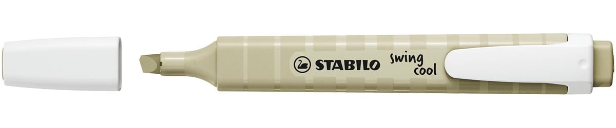 STABILO SWING COOL naturecolor markeerstift, mud green (groen)